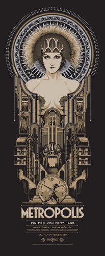 Ken Taylor Metropolis poster variant mondo