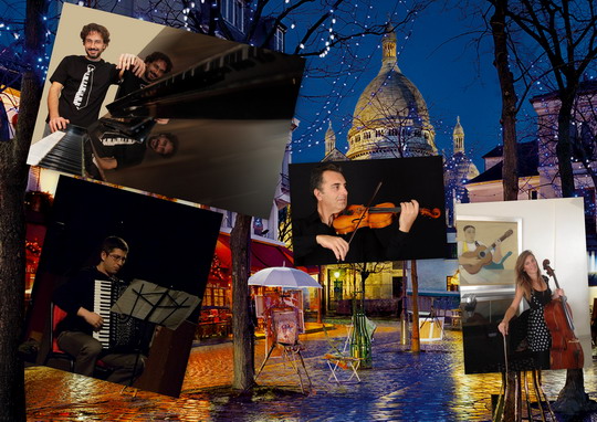 M.Strofalis quartet a Paris