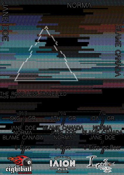 poster LIVE Jane Doe Norma Blame Canada