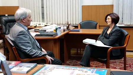 Λεονιντ Ρεσσετνικοβ Διεύθυντης του Ρ.Ι.Σ.Μ. Ρωσικό Ινστιτούτο Στρατηγικών Μελετών Ταμίλα Κουλίεβα