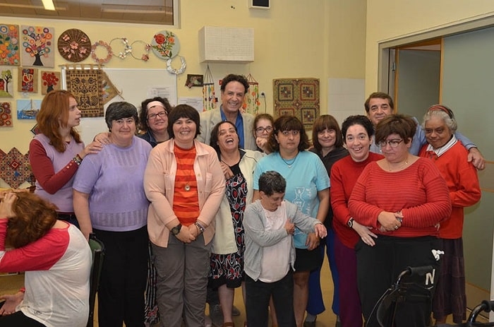 Ο Χάρης Ρώμας επισκέφθηκε τον Σύνδεσμο Προστασίας Παιδιών και ΑΜΕΑ