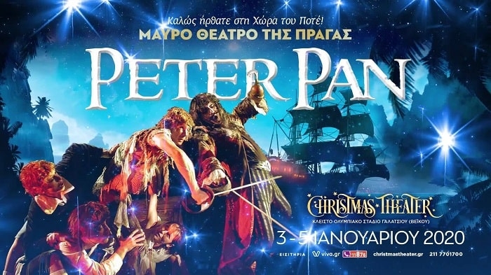 Είδαμε την παράσταση ‘Peter Pan’ στο Christmas Theater