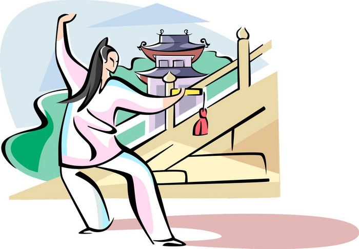 Tai chi στον πεζόδρομο της Νικίου