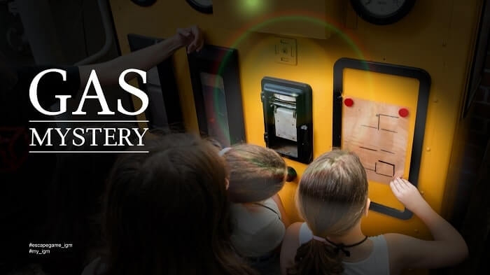 Gas Mystery: Ένα συναρπαστικό escape game στο Βιομηχανικό Μουσείο Φωταερίου | Για οικογένειες και παιδιά