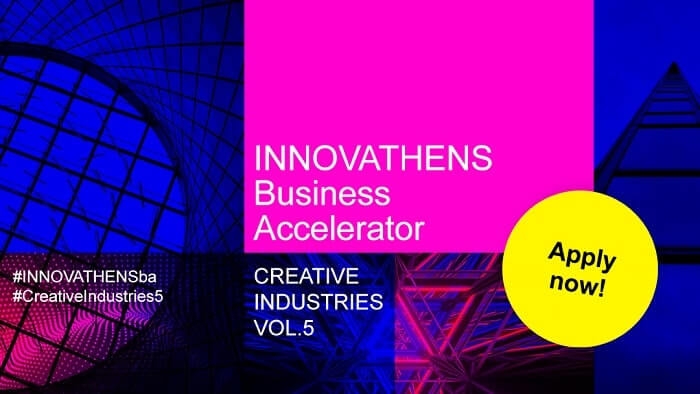 INNOVATHENS Business Accelerator | Creative Industries Vol. 5 | Call