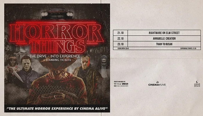 CINEMA ALIVE PRESENTS: HORROR THINGS 2022