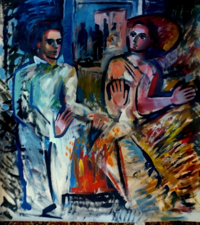 Ονειροπλασιες – Διατομικη εκθεση ζωγραφικής του Γιάννη Βακιρτζή και της Μαρίας Χαντζοπουλου στον Πειραιά