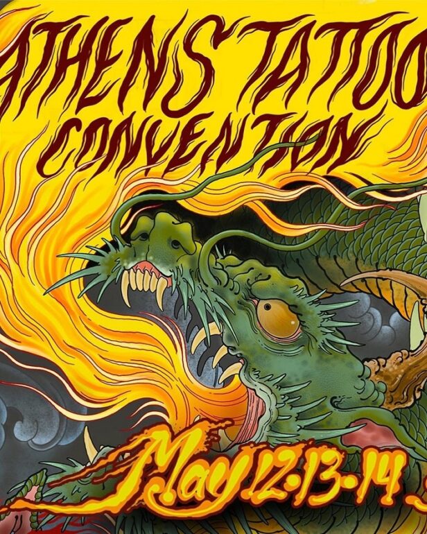 Το ATHENS TATTOO CONVENTION κλείνει φέτος ​​*15 ΧΡΟΝΙΑ*​ και επιστρέφει με άγριες διαθέσεις