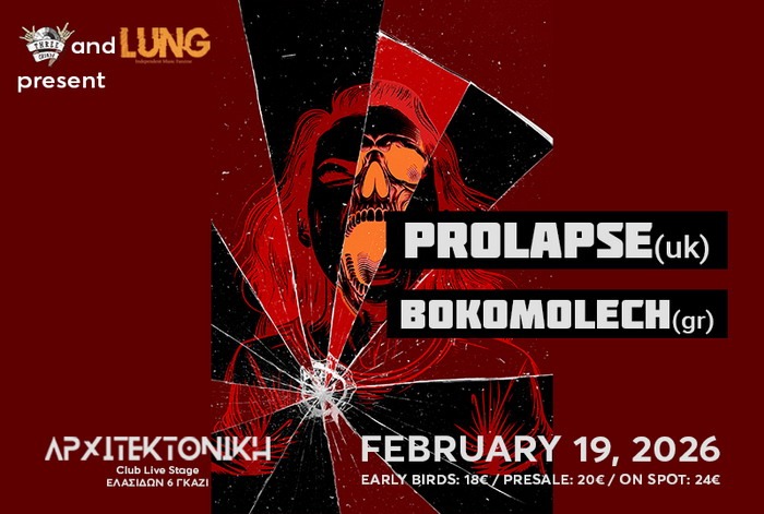 Prolapse & Bokomolech Live στην Αρχιτεκτονική