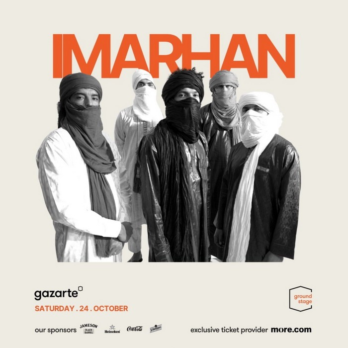 IMARHAN live in Athens – ΣΑΒΒΑΤΟ 24 ΟΚΤΩΒΡΙΟΥ – GAZARTE GROUND STAGE